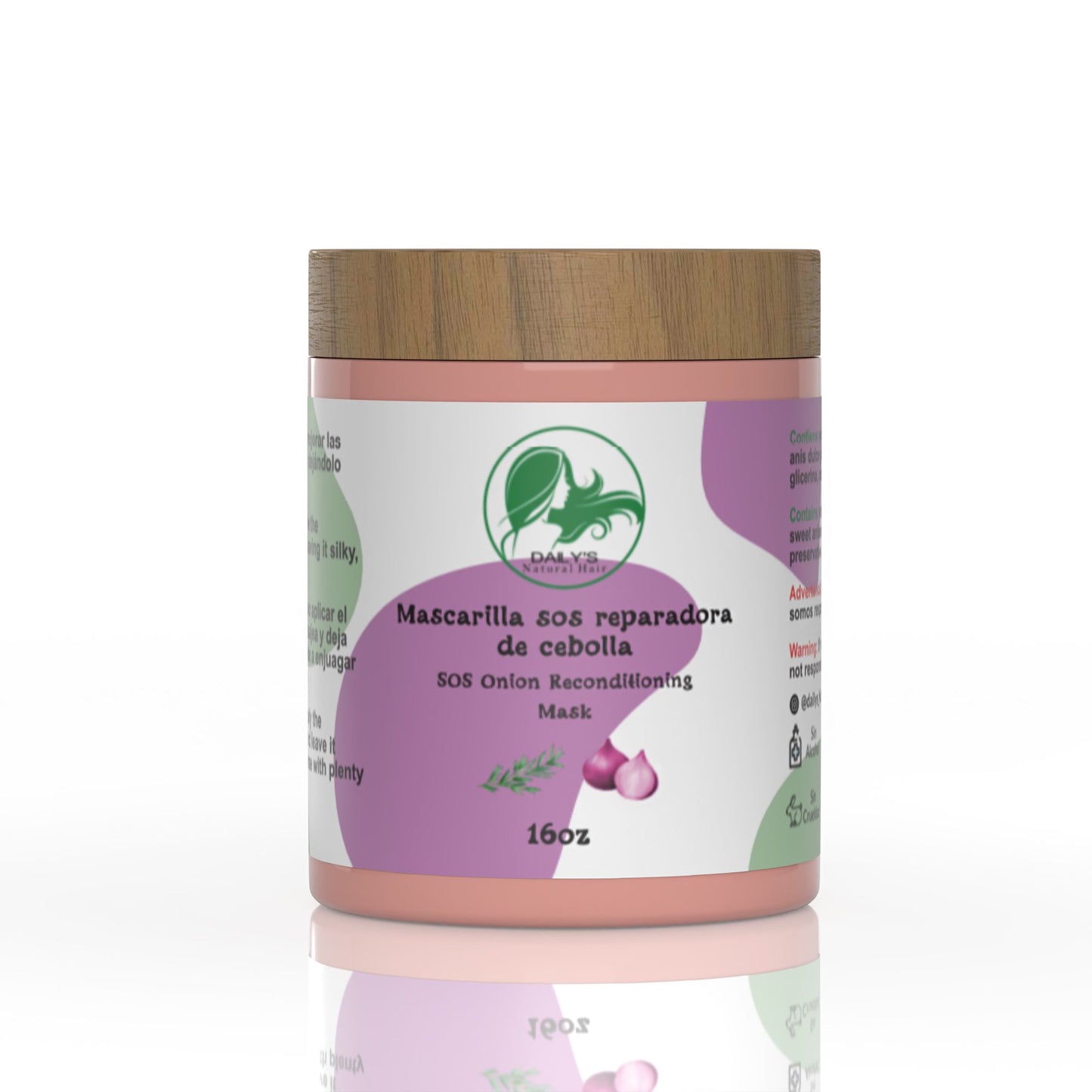 Mascarilla SOS reparadora
de cebolla